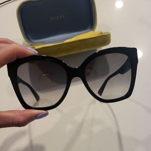 Gucci 54mm Square Sunglasses